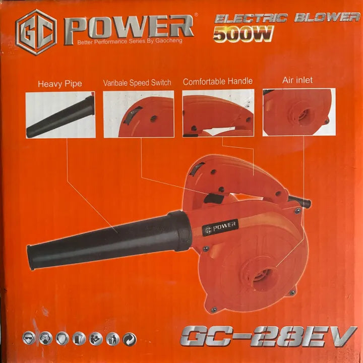 GC POWER Electric Blower - 500W (GC 28EV)
